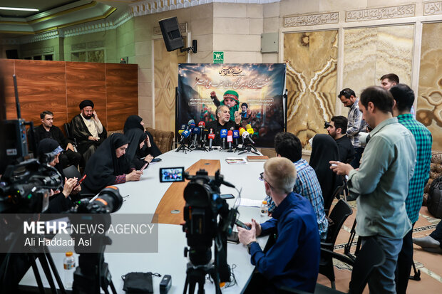 نشست خبری دبیر مجمع جهانی حضرت علی اصغر (ع)