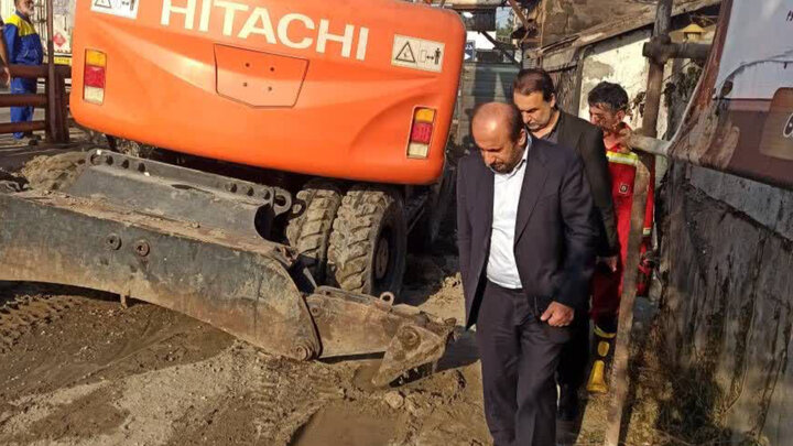 مهار آتش سوزی خط لوله گاز ونوش