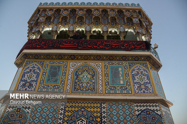 آئین سیاهپوشان حرم مطهر امام رضا (ع)