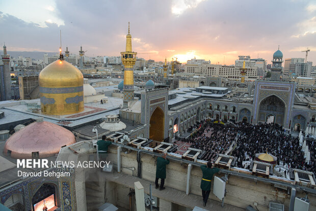 Start of Muharram in Shahcheragh shrine