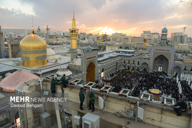 Start of Muharram in Shahcheragh shrine