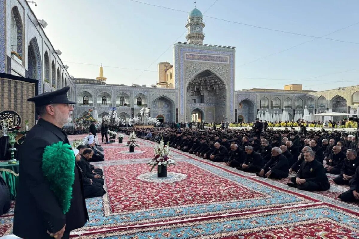مطهر،رضوي،گنبد،مراسم،منور،ضريح،پرچم