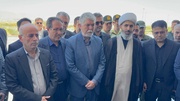 وزیر فرهنگ و ارشاد اسلامی وارد لامرد شد