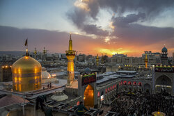 آئین سیاهپوشان حرم مطهر امام رضا (ع)