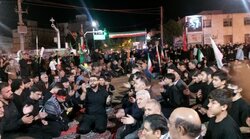مشگین شهر، شب را با شور حسینی پیوند زد