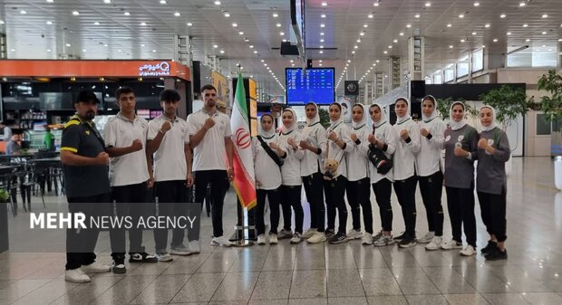 تیم ملی موی‌تای ایران عازم مسابقات قهرمانی جهان مالزی شد