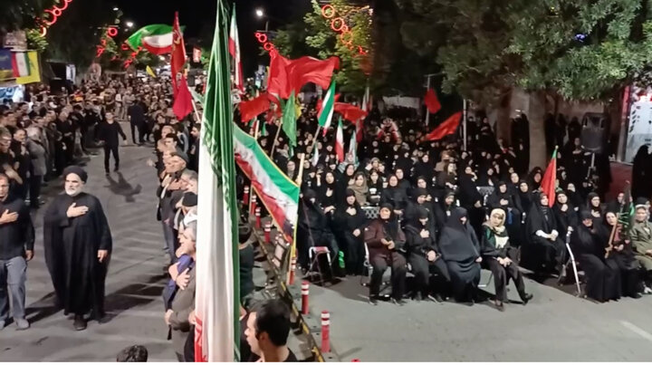 حماسه حضور دلگانی‌ها همزمان با عزاداری سیدالشهدا