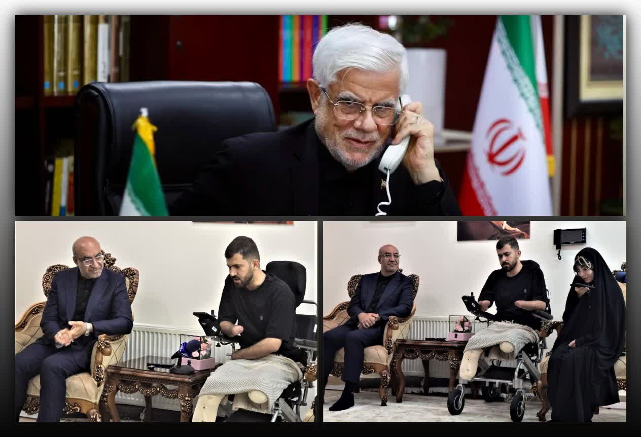 رزمندگان،جانباز،كشور،ايران،مدافعان،قدرداني،تلفني،همراهي،تماس،ملت