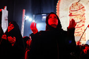 2nd night of mourning month of Muharram in Tajrish Sq, Tehran