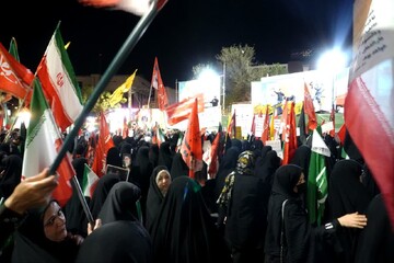 شکوه حضور مردم شازند در ایستگاه صد و هشتم بیعت با رهبر معظم انقلاب