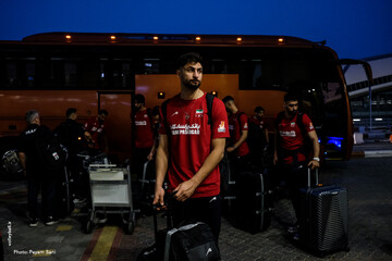 Iran volleyball team begin training camp in Serbia