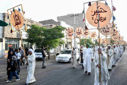 حرکت نمادین کاروان نینوا در بیرجند