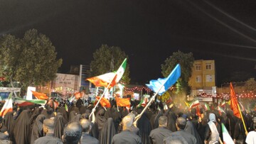 همخوانی نماهنگ «ای غم شیرینم» در اجتماع شبانه