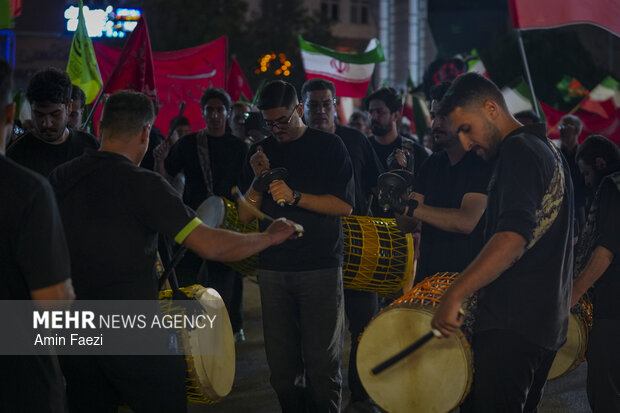 عزاداری شب دوم محرم در شیراز