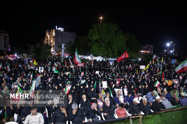 عزاداری شب دوم محرم در بوشهر