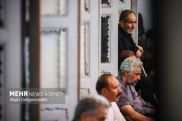 آیین روضه خوانی سنتی در «خانه پاسدار» یزد