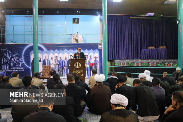 مراسم تجدید بیعت جهادگران با رهبر انقلاب