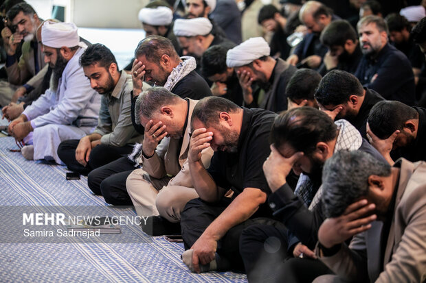 مراسم تجدید بیعت جهادگران با رهبر انقلاب