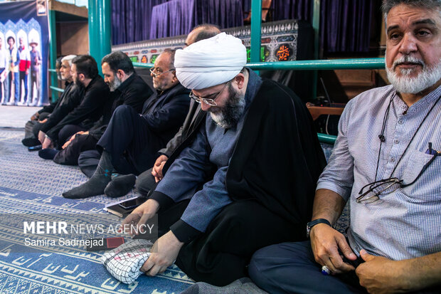 مراسم تجدید بیعت جهادگران با رهبر انقلاب