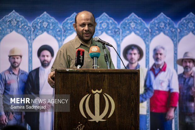 مراسم تجدید بیعت جهادگران با رهبر انقلاب