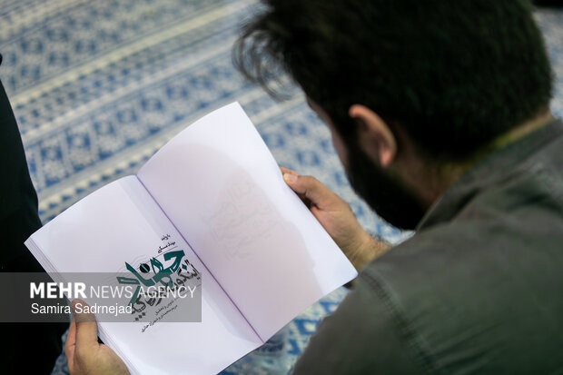 مراسم تجدید بیعت جهادگران با رهبر انقلاب