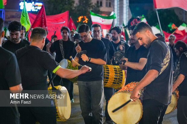 عزاداری شب دوم محرم در شیراز