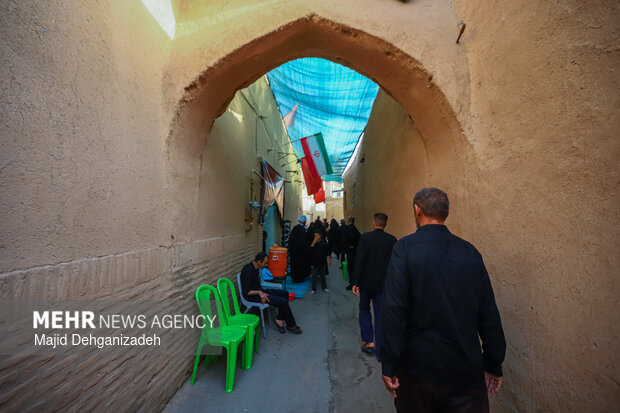 آیین روضه خوانی سنتی در خانه محزون‌زاده «خونه کوچیکُک» یزد