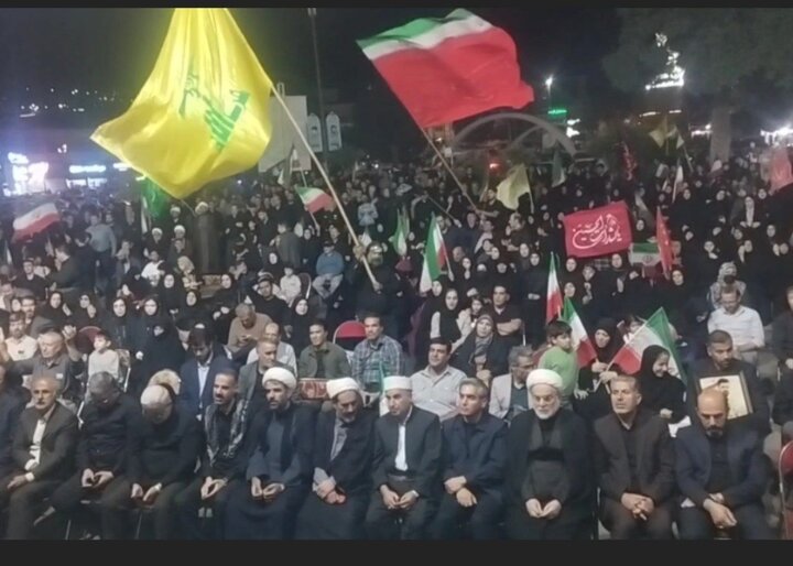 طنین نوای همبستگی مردم سنندج در میدان آزادی