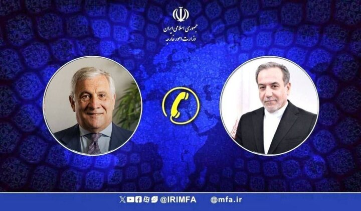 گفتگوی تلفنی وزرای امور خارجه جمهوری اسلامی ایران و ایتالیا گفتگوی تلفنی وزرای امور خارجه جمهوری اسلامی ایران و ایتالیا
