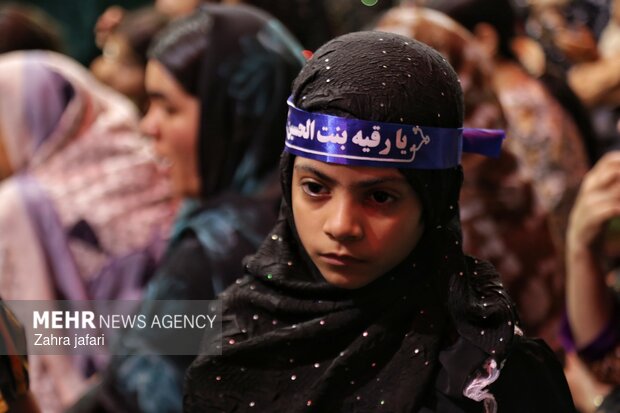 برپایی سفره حضرت رقیه در بندرعباس