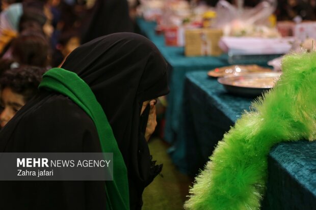 برپایی سفره حضرت رقیه در بندرعباس