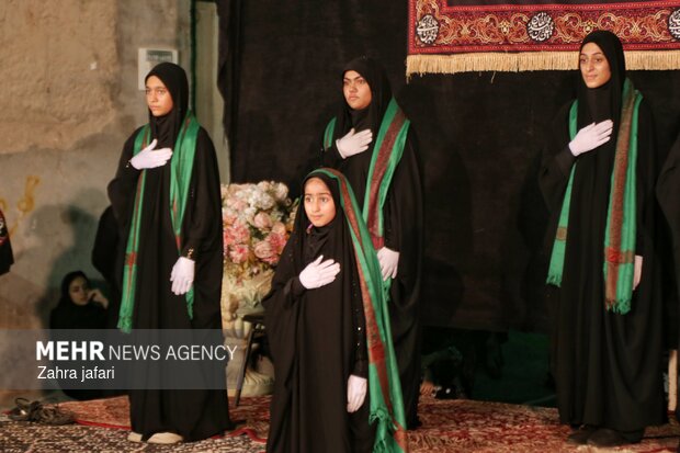 برپایی سفره حضرت رقیه در بندرعباس