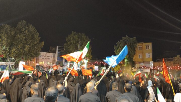 همخوانی نماهنگ «ای غم شیرینم» در اجتماع شبانه