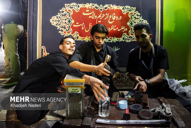 عزاداری دهه اول محرم در مجتمع فرهنگی باران