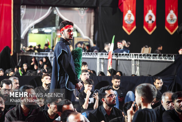 عزاداری دهه اول محرم در مجتمع فرهنگی باران