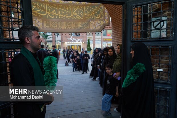موکب «خیمه گاه بهشت» در اردبیل