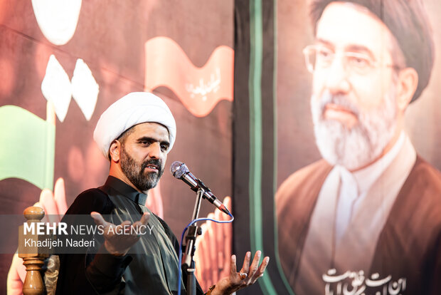 عزاداری دهه اول محرم در مجتمع فرهنگی باران