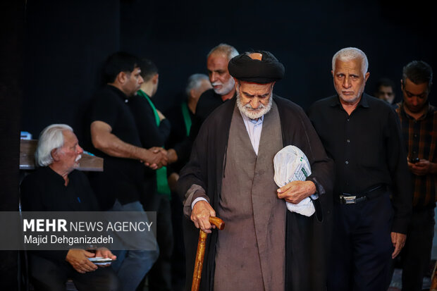 آیین روضه خوانی سنتی در «خانه ملک ثابت» یزد