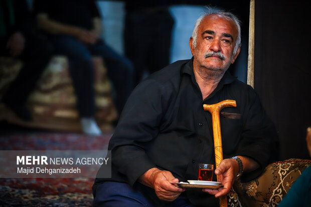 آیین روضه خوانی سنتی در «خانه ملک ثابت» یزد