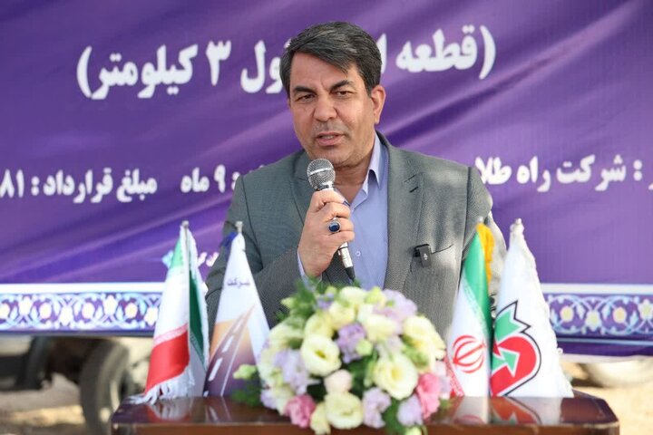 کلنگ عملیات احداث دو محور مهم در شهرستان شهربابک به زمین زده شد