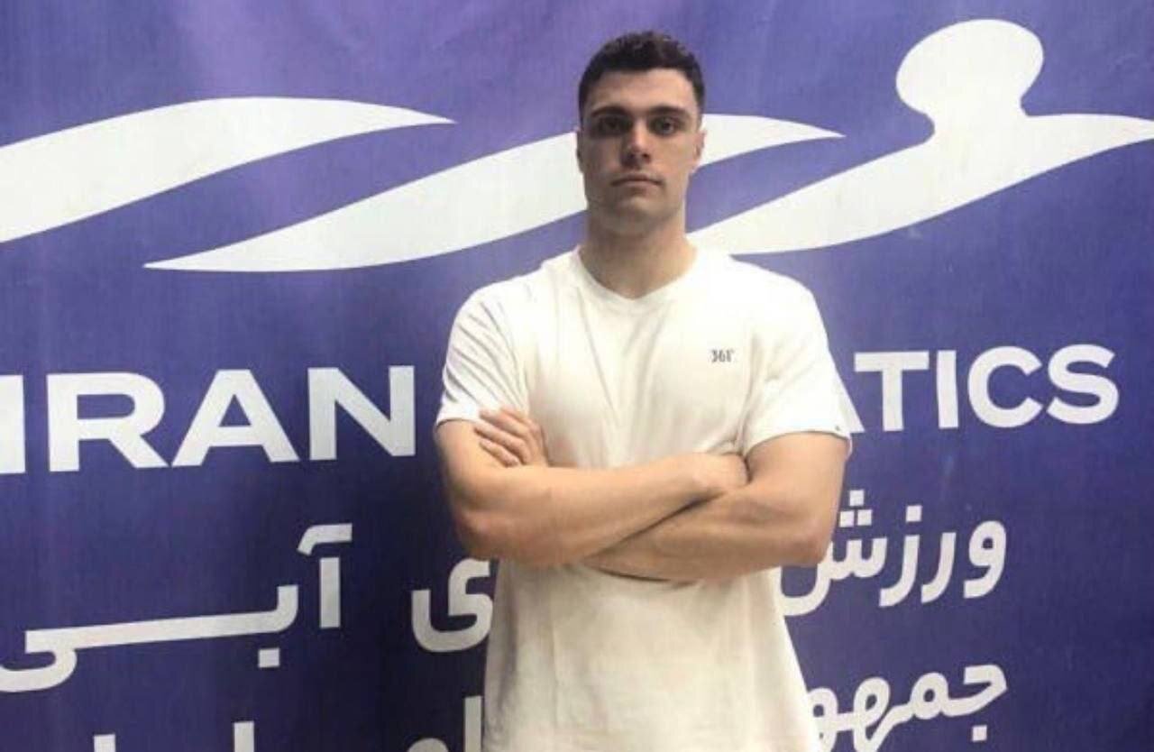 شناگر ایران به مدال ۵۰ متر قورباغه نرسید