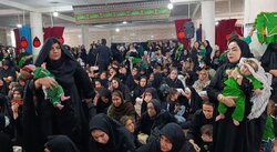 برگزاری مراسم شیرخوارگان حسینی در یاسوج