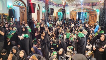 اجتماع باشکوه شیرخوارگان حسینی در مازندران