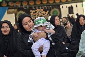 اجتماع شیرخوارگان حسینی در بیجار