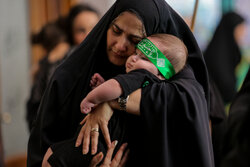 مراسم «شیرخوارگان حسینی» در فومن