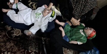 مراسم شیرخوارگان حسینی در نخستین جمعه ماه محرم در مصلای گلپایگان