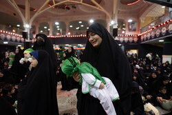 مراسم «شیرخوارگان حسینی» در زنجان