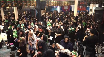 همایش شیرخوارگان حسینی در لاهیجان