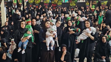 اجتماع شیرخوارگان حسینی در آستارا