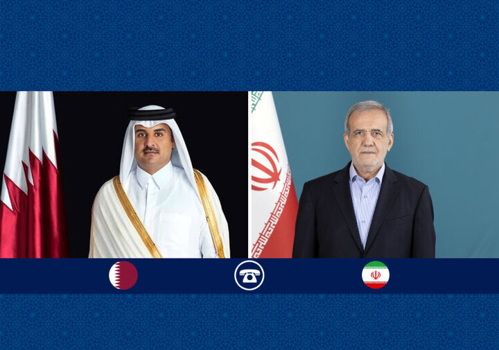Pezeshkian lauds Qatar’s role in de-escalating tensions
